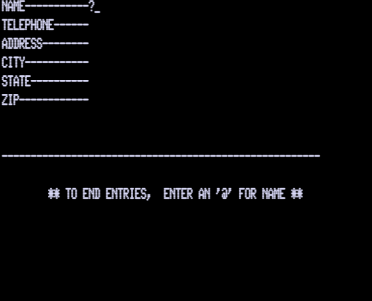 Screen shot